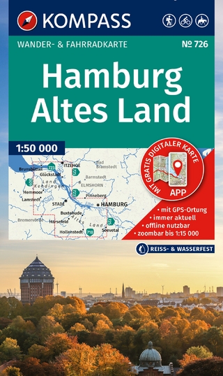 KOMPASS Wanderkarte 726 Hamburg, Altes Land 1:50.000