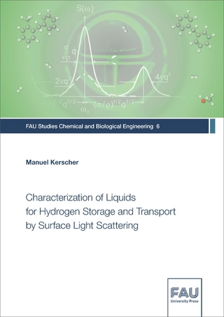 Characterization of Liquids for Hydrogen Storage and Transport by Surface Light Scattering