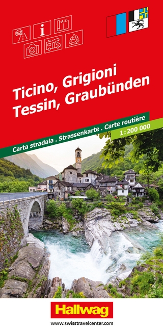 Tessin, Graubünden 1:200.000