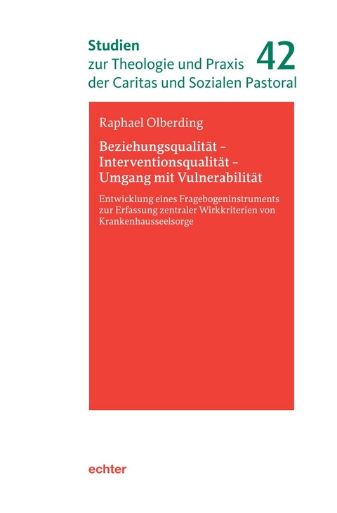 Beziehungsqualit&auml;t - Interventionsqualit&auml;t - Umgang mit Vulnerabilit&auml;t - Raphael Olberding