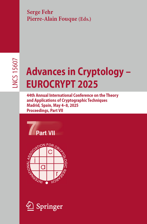 Advances in Cryptology – EUROCRYPT 2025 - 