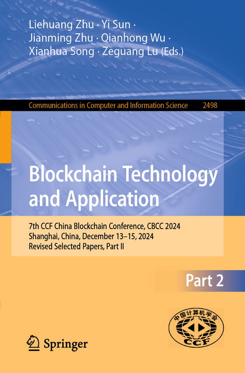 Blockchain Technology and Application - 