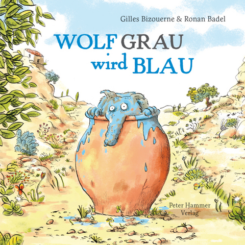 Wolf Grau wird blau - Gilles Bizouerne