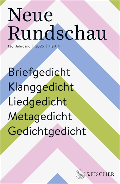 Neue Rundschau 2025/4 - 