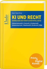 KI und Recht (Kombi Print&digital) - Sandra Duscher, Banjamin Goltner, Georg Harer, Jakob Hirtenlehner, Matthias Klonner, Lukas Lehner, Lukas Madl, Elias Schönborn, Jan Uwe Thiel, Lukas Wittmann, Alexander Wollmann