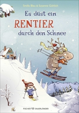 Es d&uuml;st ein Rentier durch den Schnee - Smilla Blau
