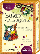Eulen-Gl&uuml;ckseligkeiten &ndash; Impuls-Karten f&uuml;r jeden Tag - Martina Trimpin