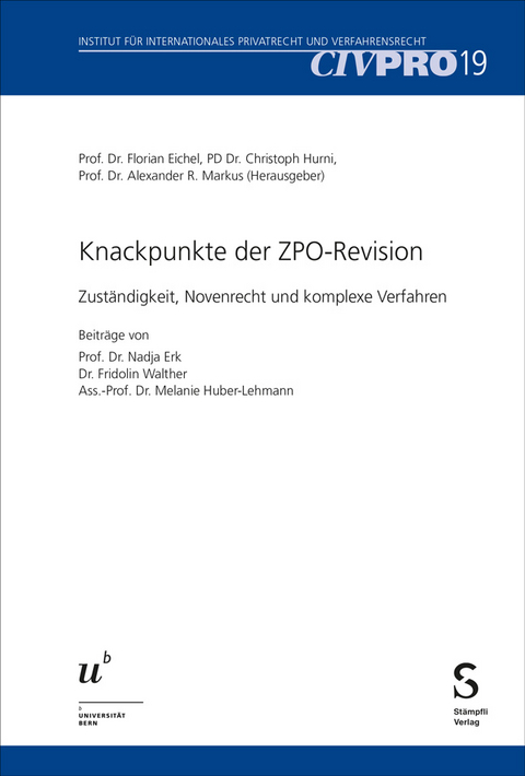 Knackpunkte der ZPO-Revision - 
