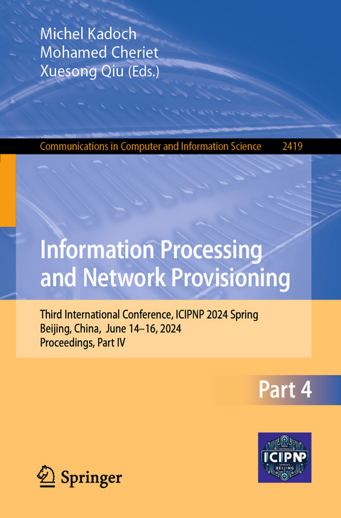 Information Processing and Network Provisioning - 