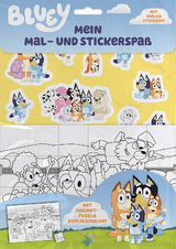 Bluey: Mein Mal- und Stickerspa&szlig;