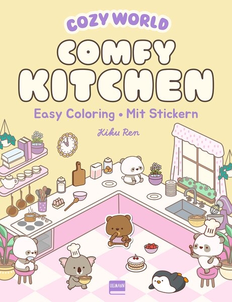 Cozy World - Comfy Kitchen (mit Stickern) - 