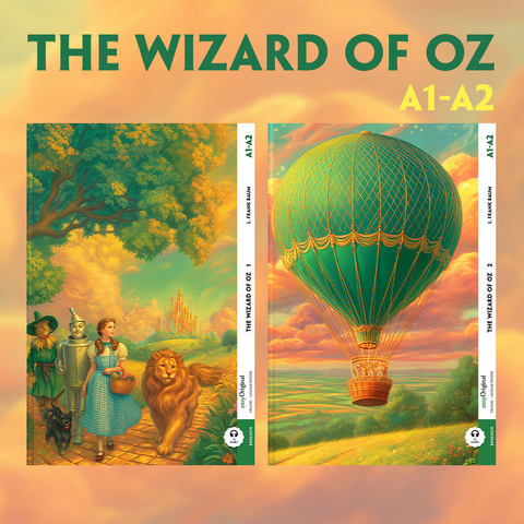 The Wizard of Oz - A1-A2 - 2 Teile (+ Audio-Online) - L. Frank Baum