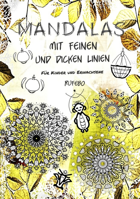 Mandalas mit feinen und dicken Linien - Rufebo *