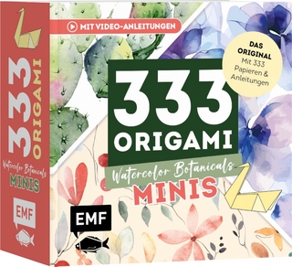 333 Origami Minis – Watercolor Botanicals