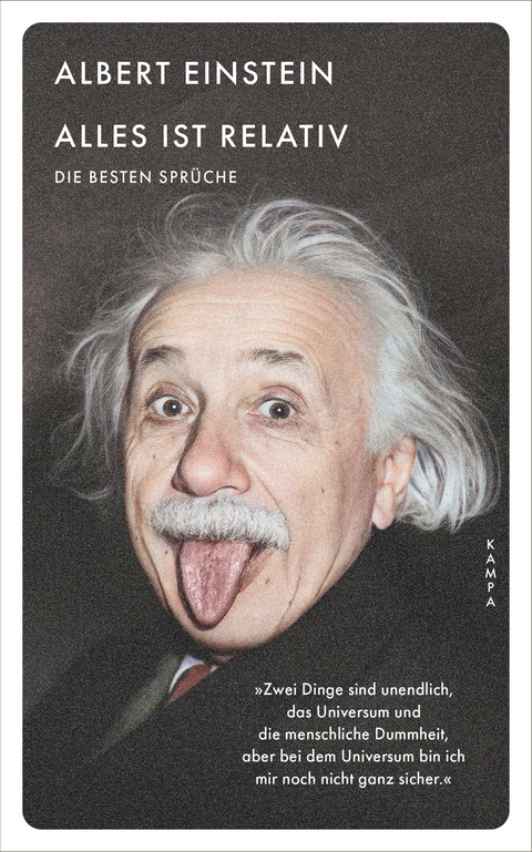 Alles ist relativ - Albert Einstein