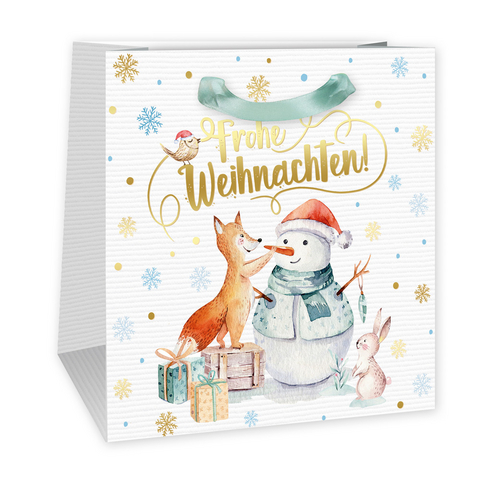 TR&Ouml;TSCH - Geschenktasche klein Winterwald - 