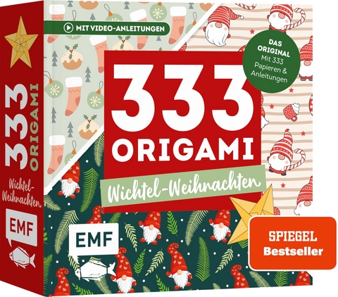 333 Origami &ndash; Wichtel-Weihnachten