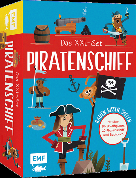 Das XXL-Set &ndash; Bauen, Wissen, Spielen: Piratenschiff
