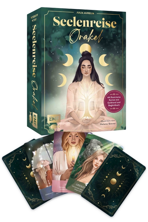 Orakel-Kartenset: Seelenreise Orakel | Stelle dich den Aufgaben deines Lebens und werde zu deinem authentischsten Selbst - Julia Aurelia