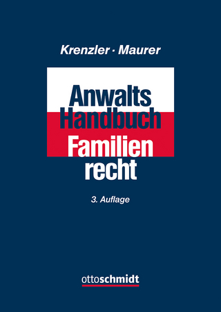Anwalts-Handbuch Familienrecht