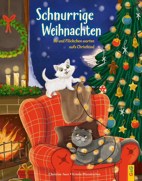 Schnurrige Weihnachten - Bo und Fl&ouml;ckchen warten aufs Christkind - Christine Auer