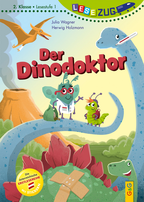 LESEZUG/2. Klasse - Lesestufe 1: Der Dinodoktor - Julia Wagner