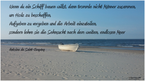 Wenn, Du ein Schiff baust