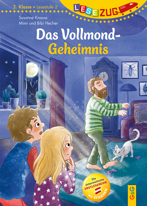 LESEZUG/2. Klasse - Lesestufe 2: Das Vollmond-Geheimnis - Martin Selle, Susanne Knauss