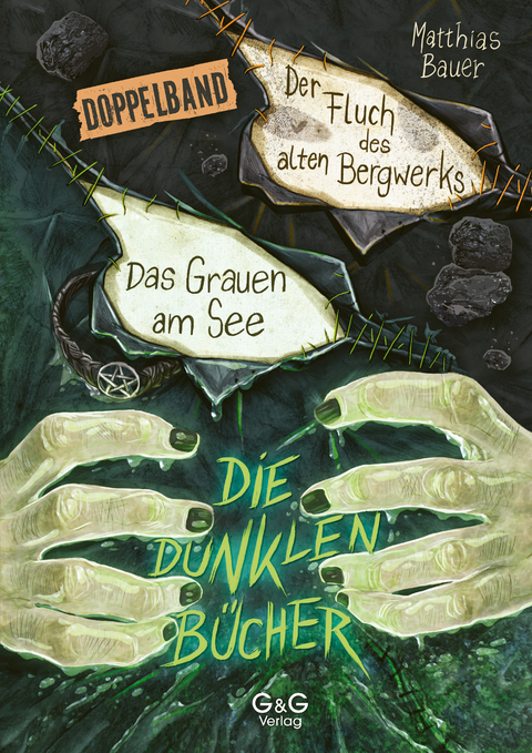 Die dunklen B&uuml;cher - Doppelband (Grauen am See / Fluch des Bergwerks) - Matthias Bauer