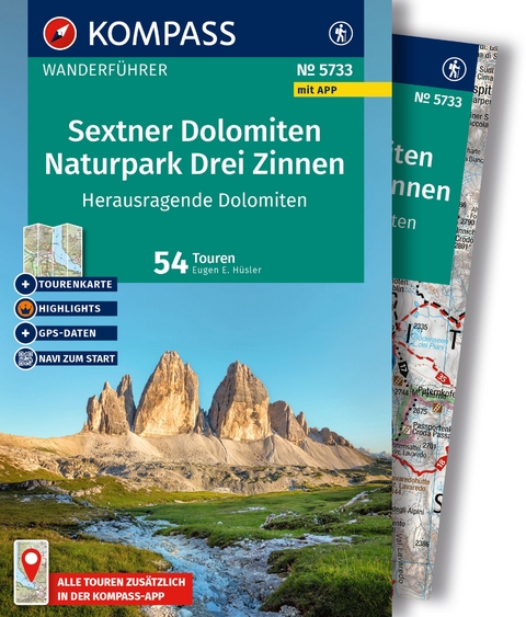 Sextner Dolomiten, Naturpark Drei Zinnen - Eugen E H&uuml;sler