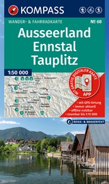 KOMPASS Wanderkarte 68 Ausseerland, Ennstal, Tauplitz 1:50.000