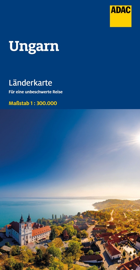 ADAC L&auml;nderkarte Ungarn 1:300.000