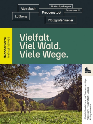 Wanderkarte Nationalpark Region Freudenstadt, Alpirsbach, Loßburg und Pfalzgrafenweiler