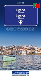 Kümmerly+Frey Regional-Strassenkarte Algarve 1:200.000
