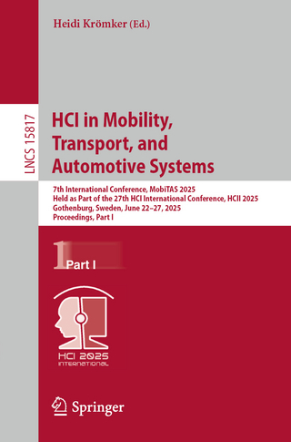 HCI in Mobility, Transport, and Automotive Systems