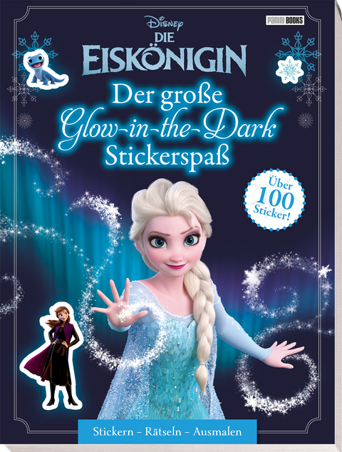 Disney Die Eisk&ouml;nigin: Der gro&szlig;e Glow-in-the-Dark-Stickerspa&szlig;: Stickern - R&auml;tseln - Ausmalen -  Panini,  DISNEY