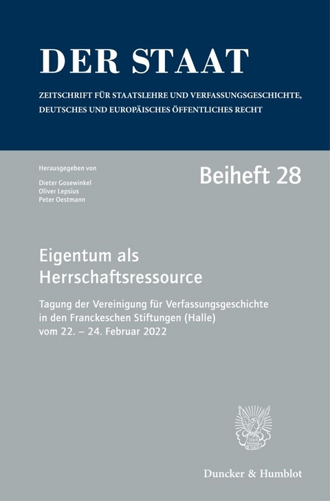 Eigentum als Herrschaftsressource - 