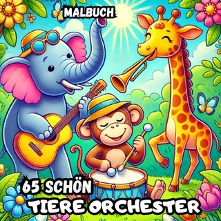 TIERE ORCHESTER Malbuch