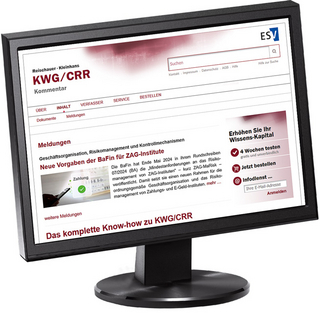 KWG/CRR - Jahresabonnement bei Kombibezug Print und Datenbank