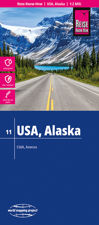 Reise Know-How Landkarte USA 11, Alaska (1:2.000.000)