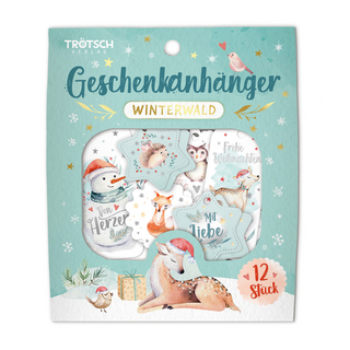 TRÖTSCH - Geschenkanhänger Winterwald Weihnachten