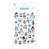 TR&Ouml;TSCH - 3D-Wintersticker mit Folie | Ab 3 Jahren - 