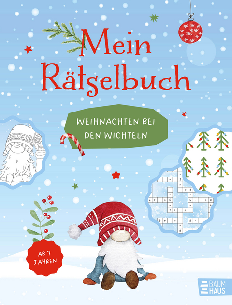 Mein R&auml;tselbuch - Weihnachten bei den Wichteln