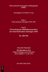 Chronologische Bilddokumentation der österreichischen Zeitungen 1848 - Helmut W. Lang