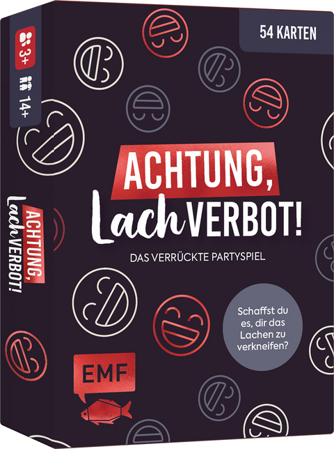 Kartenspiel: LOL - Achtung Lachverbot! Das verr&uuml;ckte Partyspiel