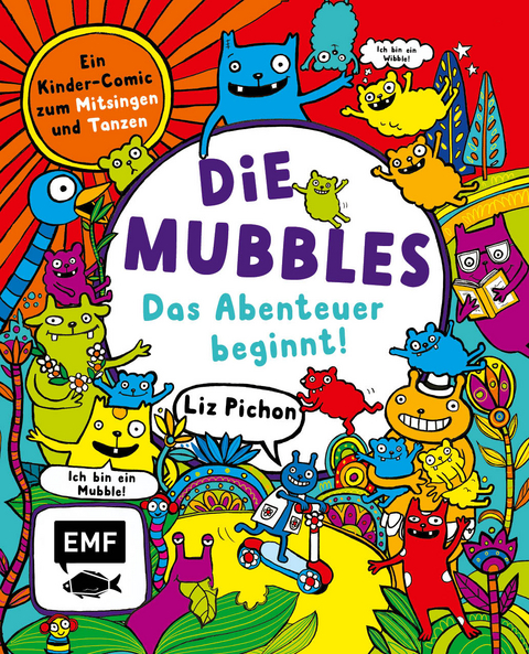 Die Mubbles (Band 1): Das Abenteuer beginnt! Ein Kinder-Comic von Liz Pichon - Liz Pichon