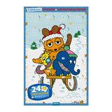 TR&Ouml;TSCH - Sticker-Adventskalender "Die Maus " | Weihnachtskalender mit 24 niedlichen Soft-Stickernr Adventskalender | Ab 3 Jahren - 