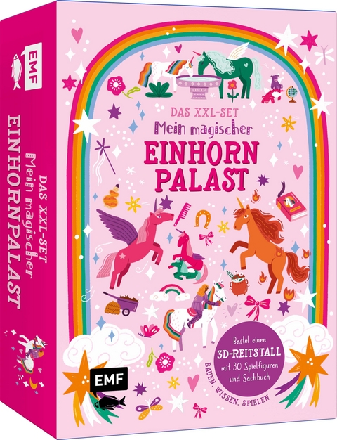 Das XXL-Set &ndash; Bauen, Wissen, Spielen: Mein magischer Einhornpalast