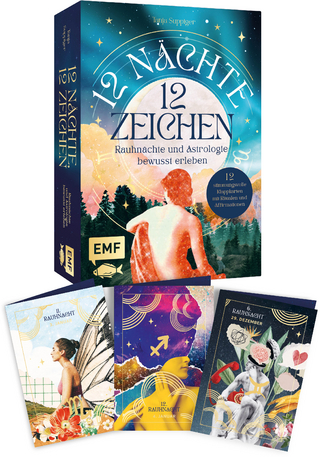 Kartenset: 12 Nächte, 12 Zeichen | Rauhnächte und Astrologie bewusst erleben - mit Ritualen, Affirmationen und Videomeditationen - Tanja Suppiger
