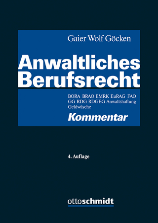 Anwaltliches Berufsrecht